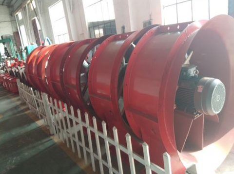 礦用風機的節能方法,礦用風機的調節原理